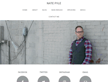 Tablet Screenshot of natepyle.com